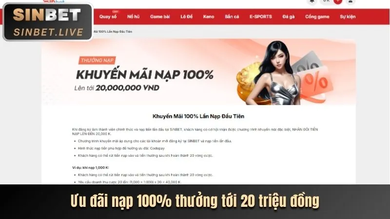 Thưởng nạp tiền hàng ngày EX88